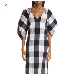Mara Hoffman Gracen Plaid Maxi Dress